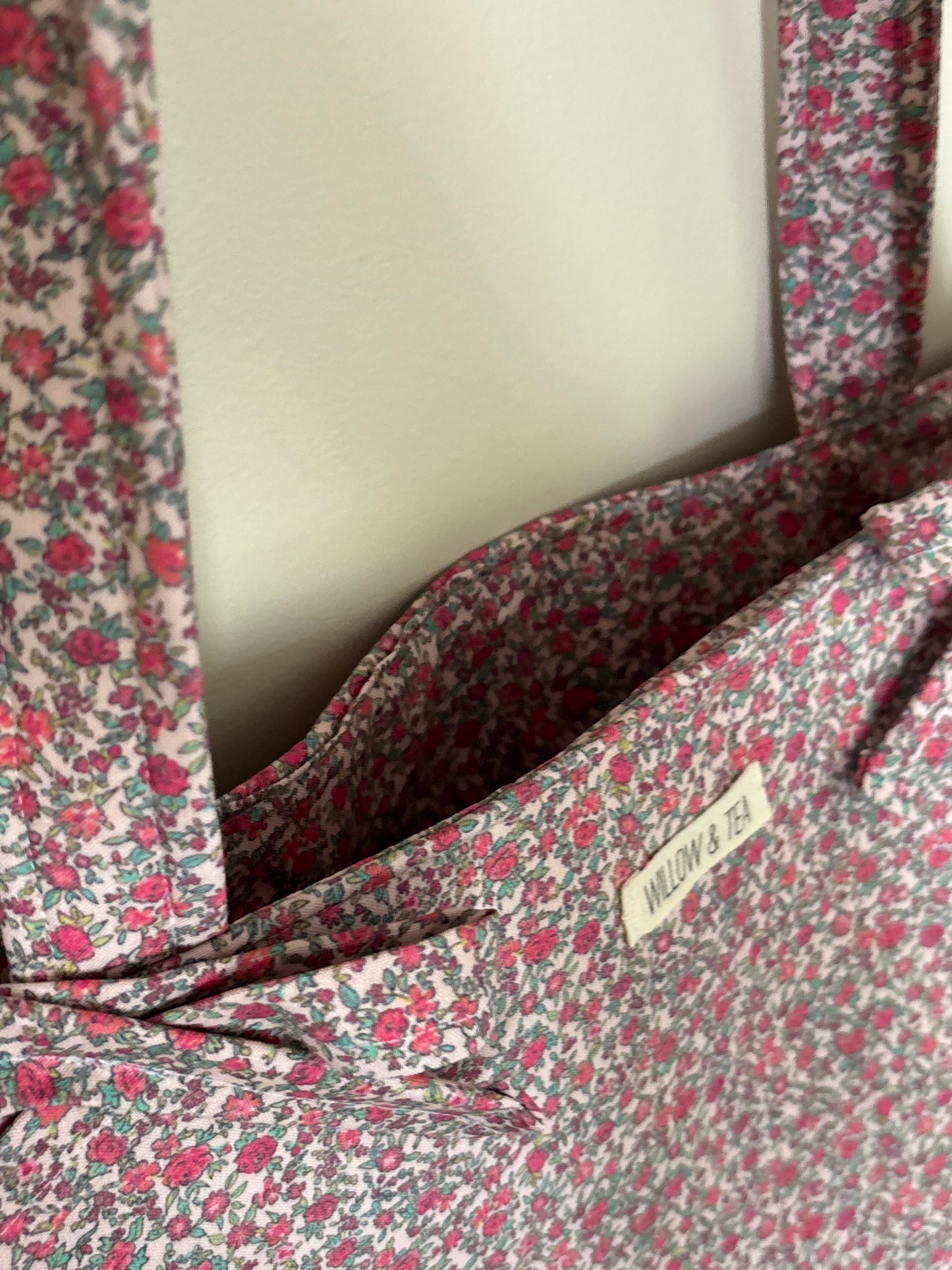 Floral Bow Tote