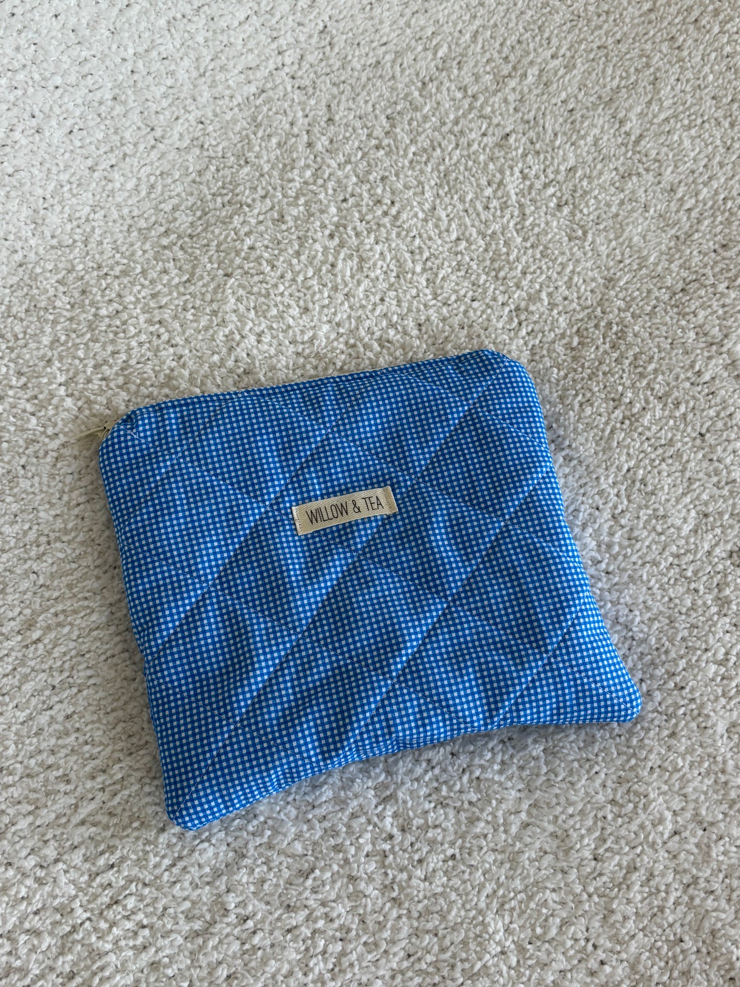 Dark Blue Large Flat Pouch