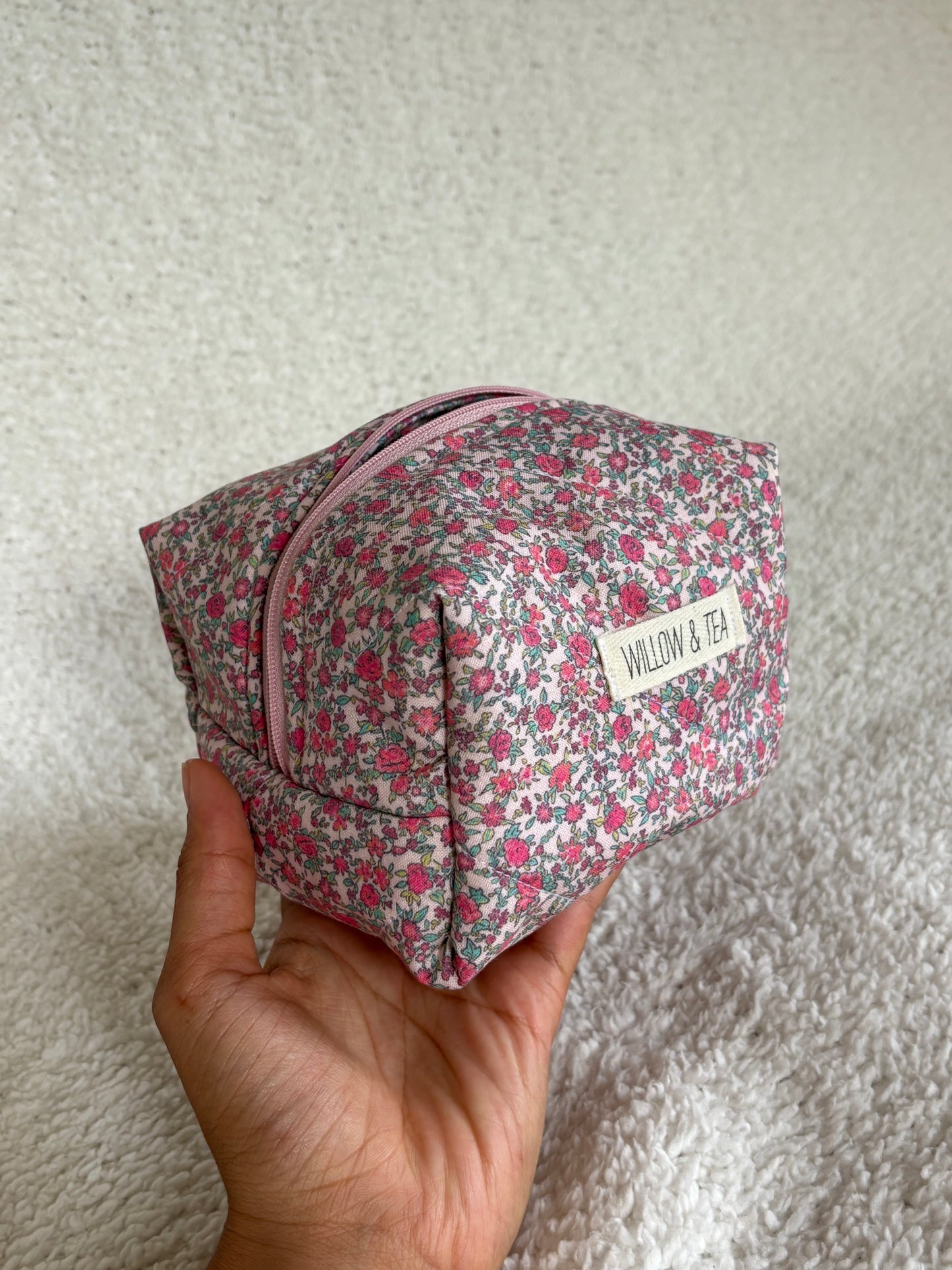 Floral Boxy Pouch