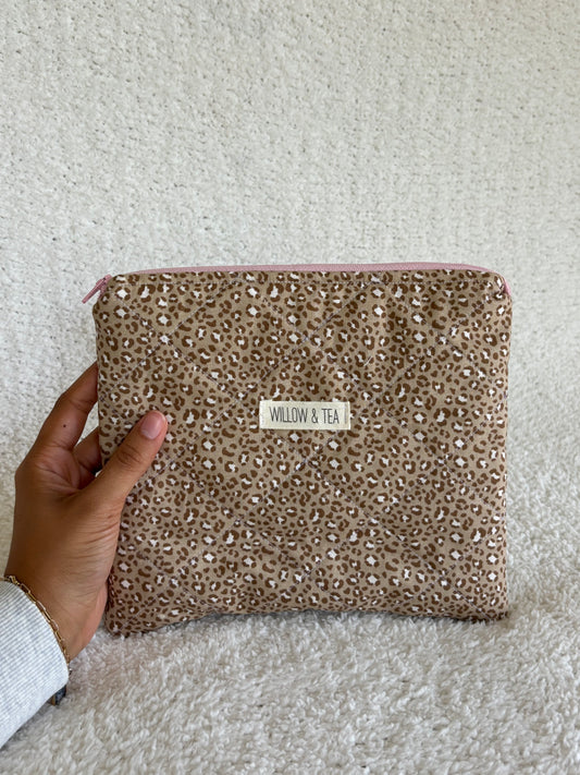 Leopard Large Flat Pouch