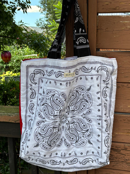 Bandana Bag Black Strap