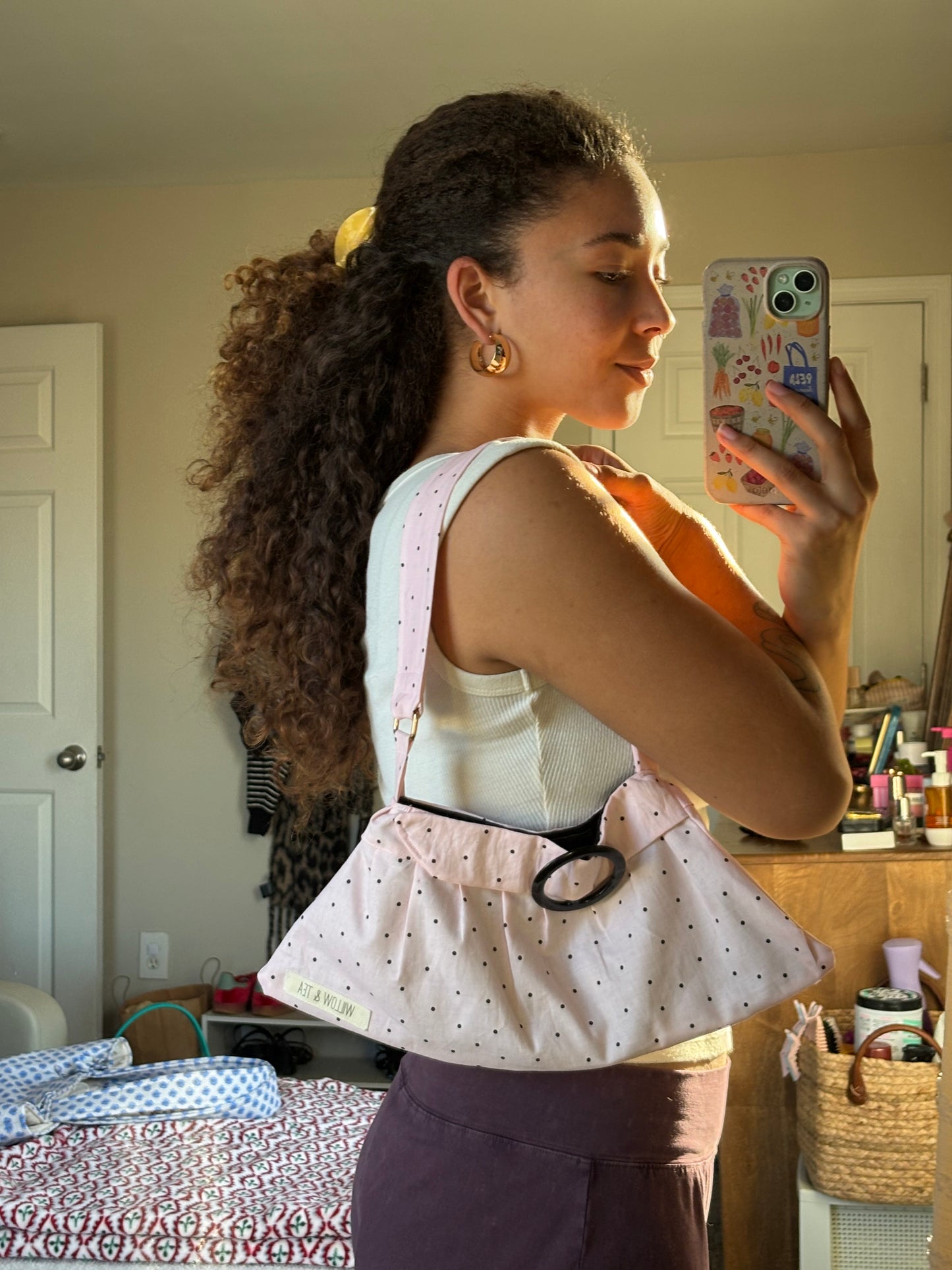 Baby Pink Mini Purse