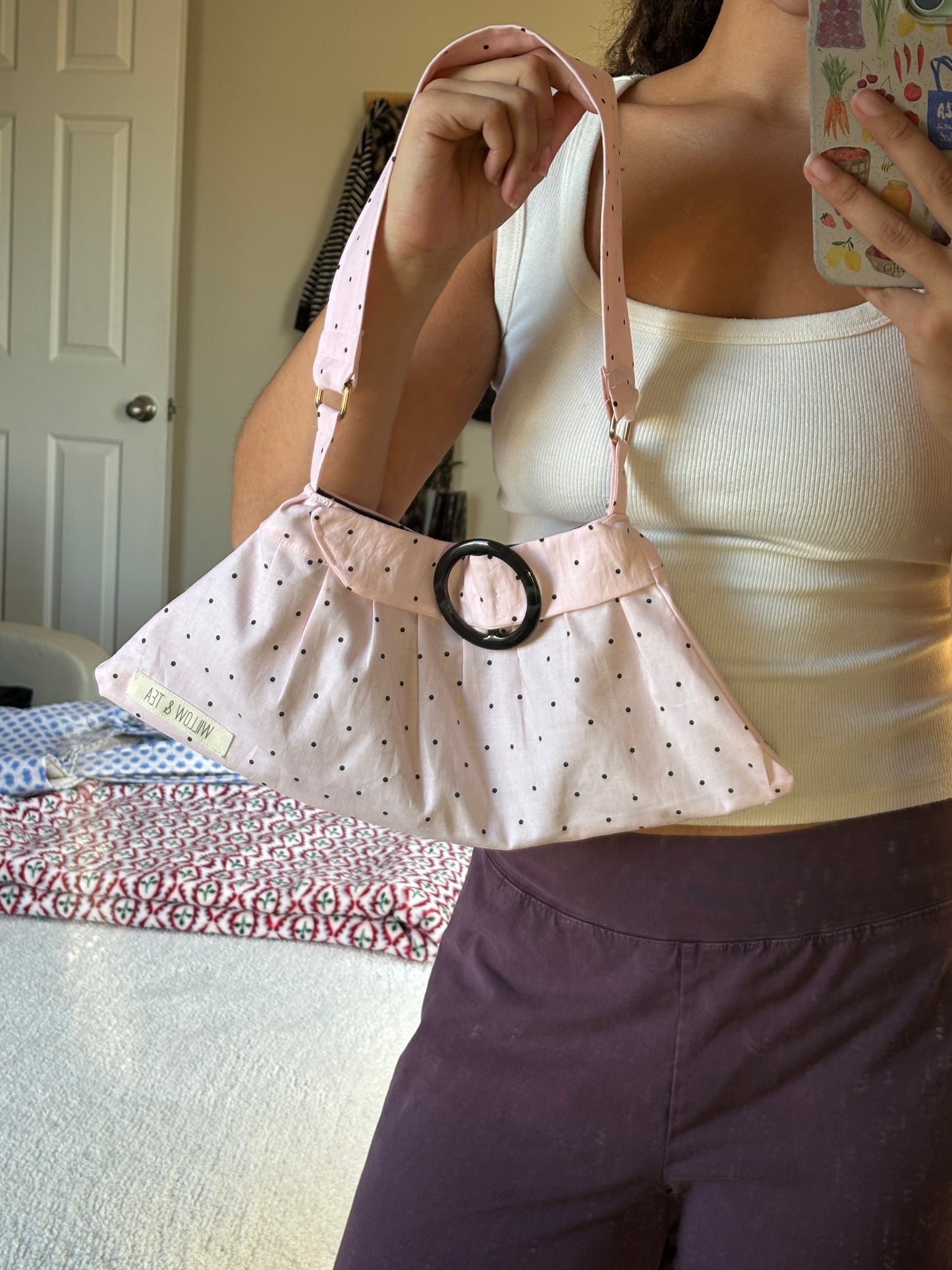 Baby Pink Mini Purse