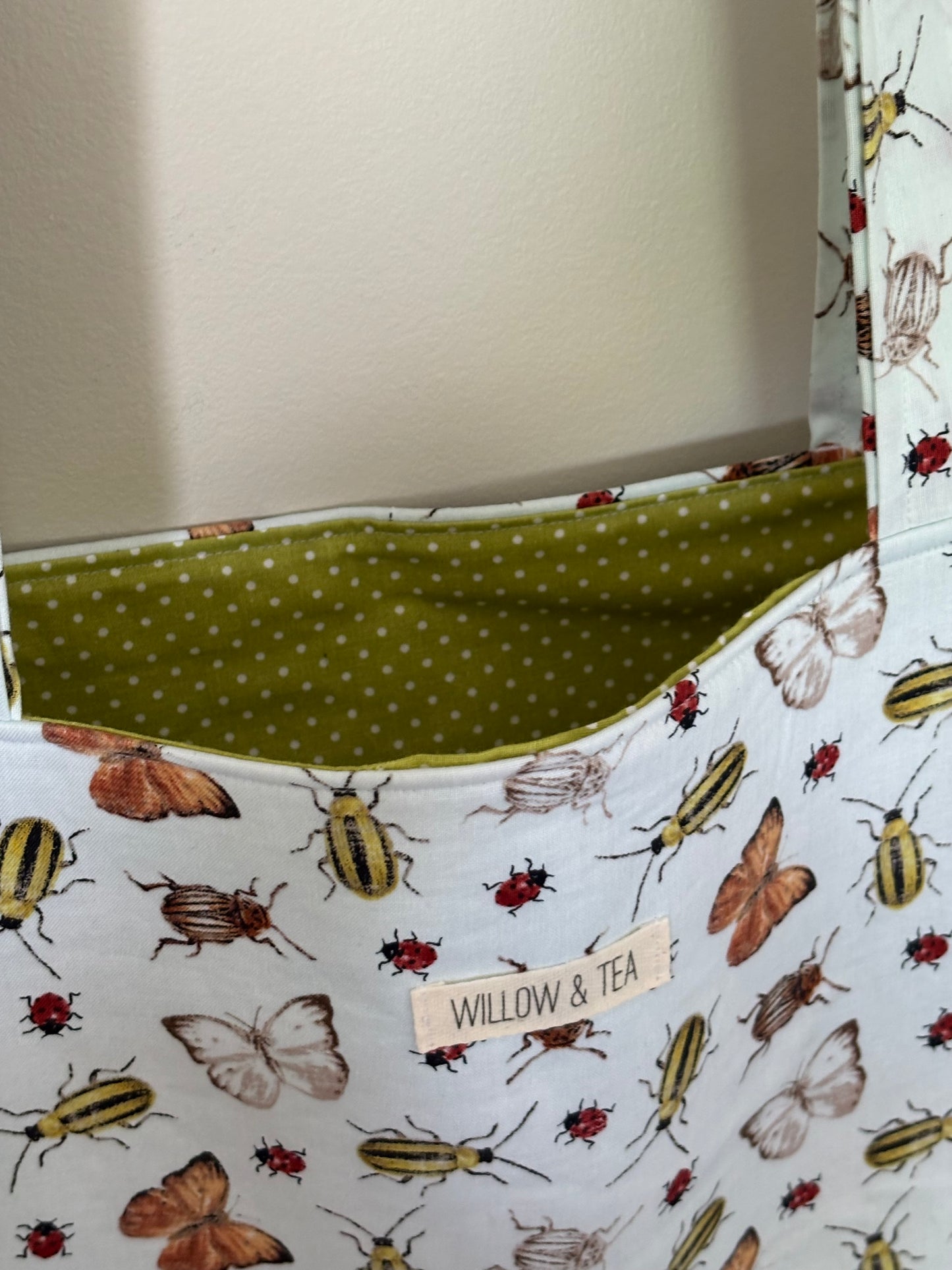 Bug Ruffle Tote