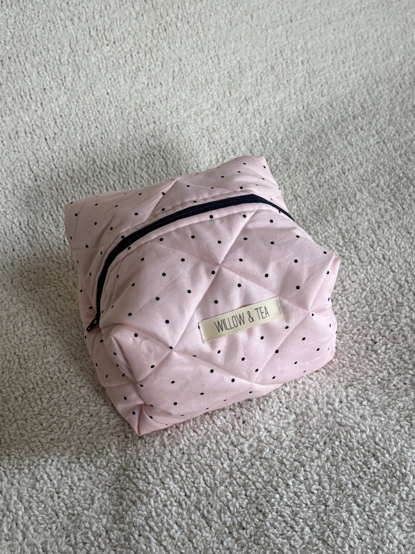 Jumbo Boxy Pink Polka