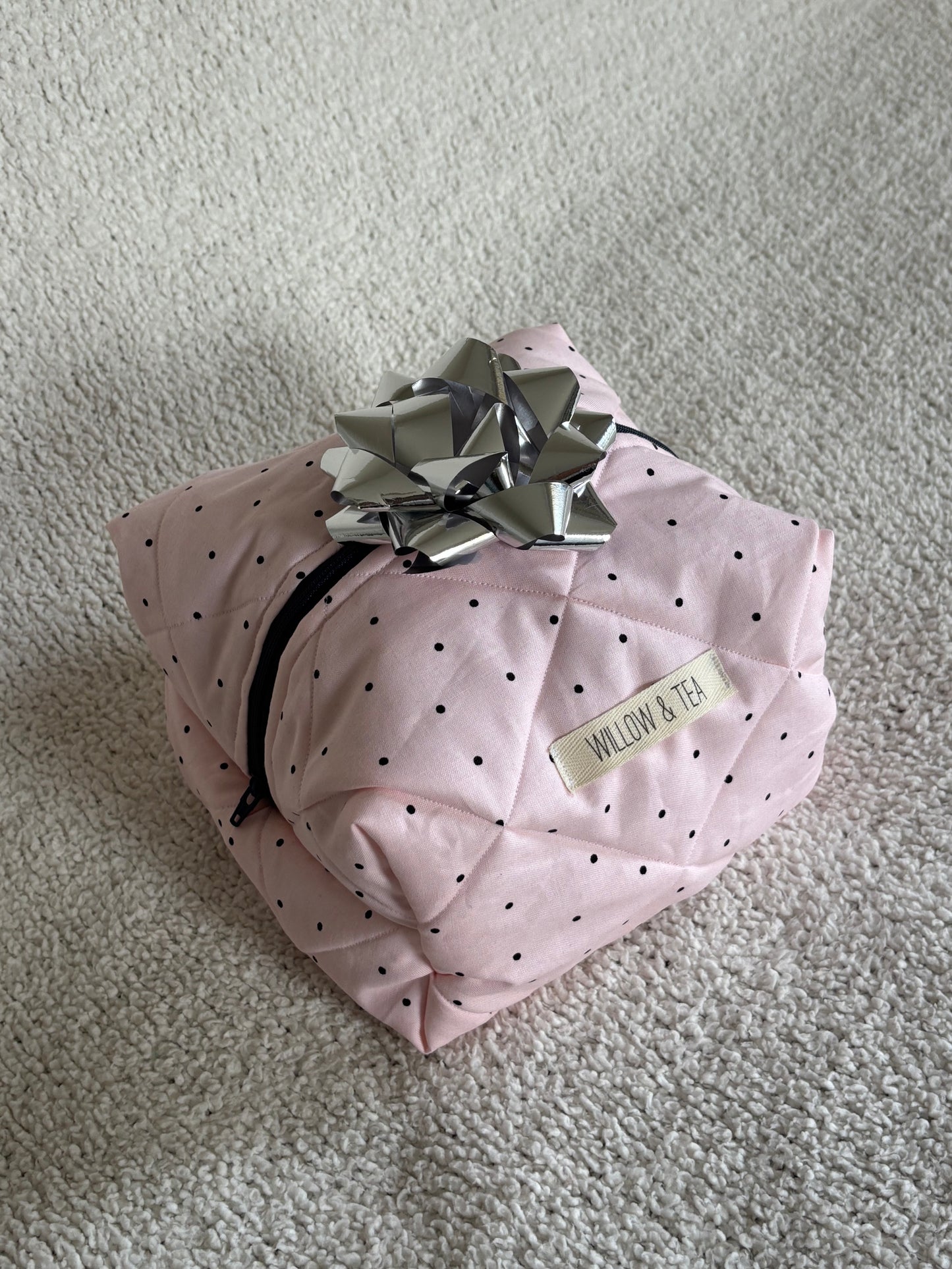 Jumbo Boxy Pink Polka