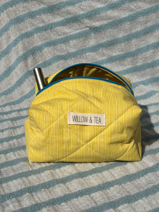 Yellow Boxy Pouch