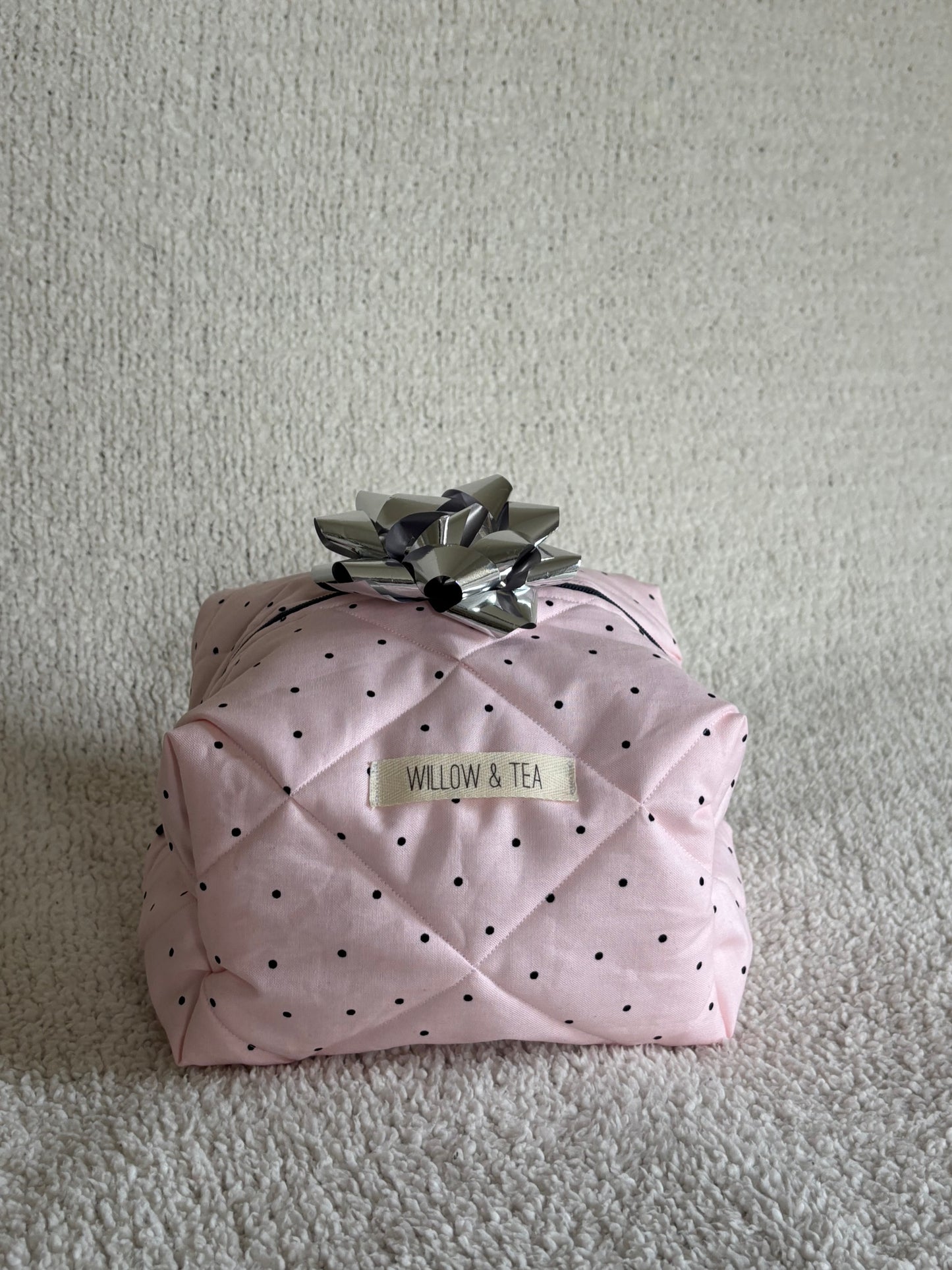 Jumbo Boxy Pink Polka