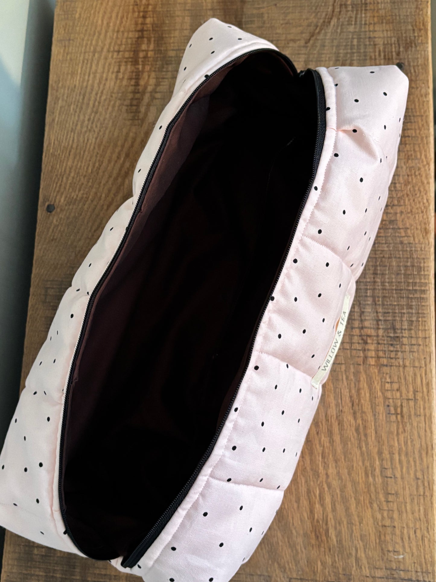 Heat Tool Bag Pink Polka