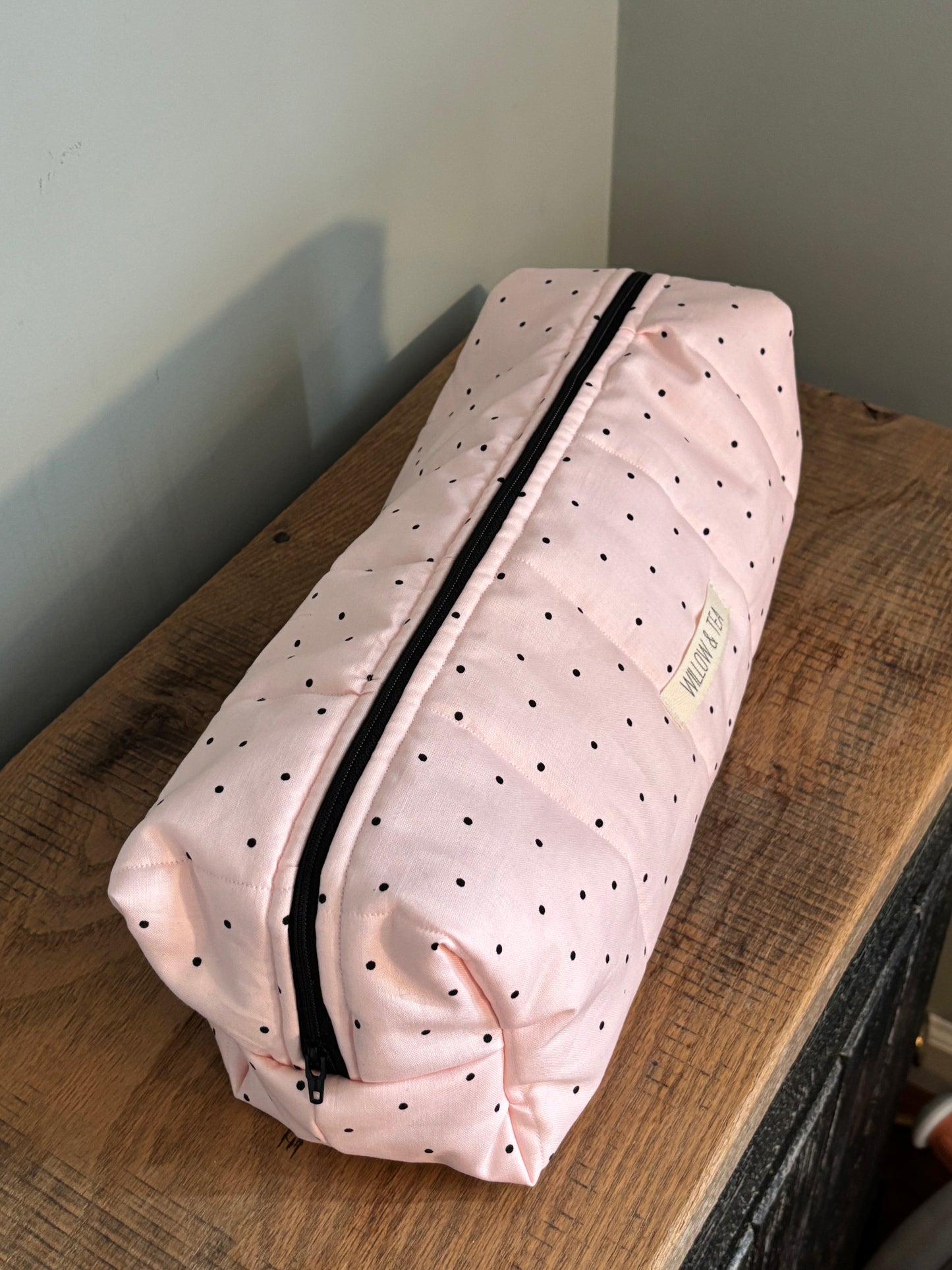 Heat Tool Bag Pink Polka